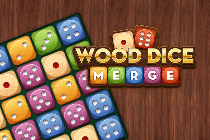 Wood Dice Merge