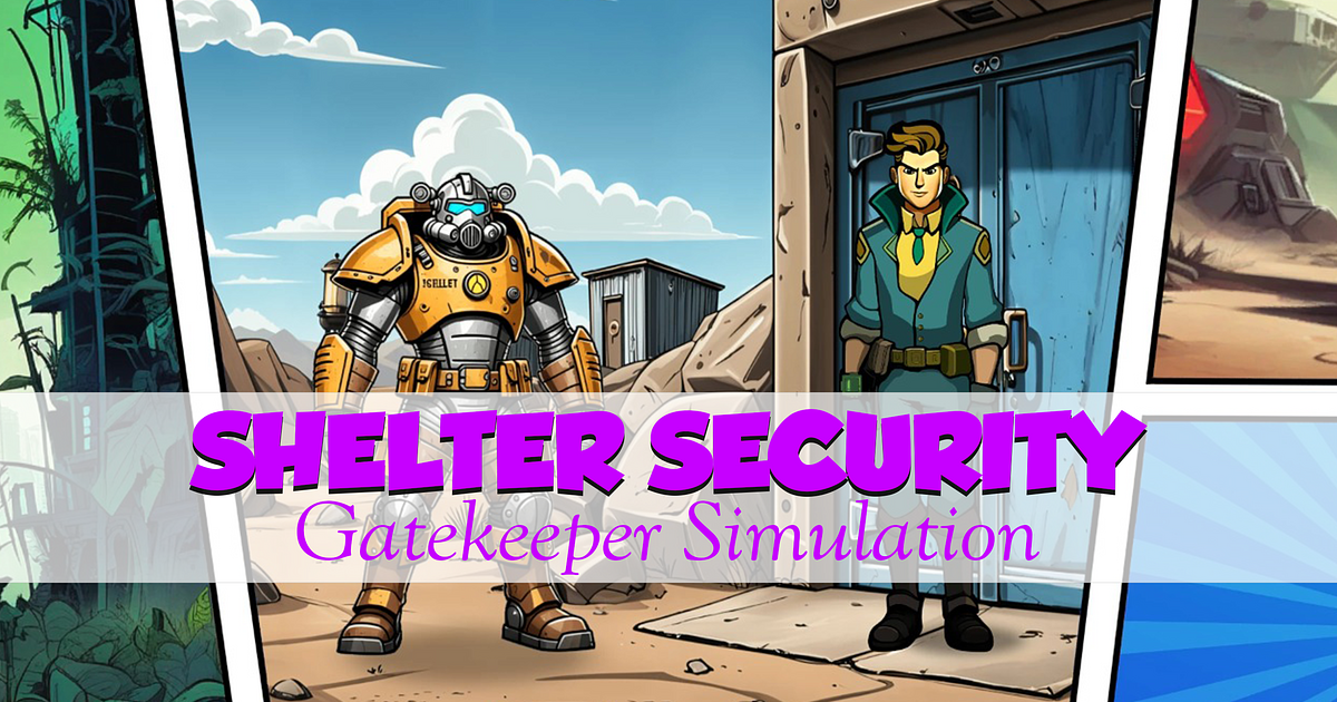 Shelter Security: Gatekeeper Simulation - Gratis Onlinespil | FunnyGames