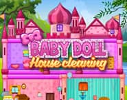 Princess Baby Doll House Cleanup