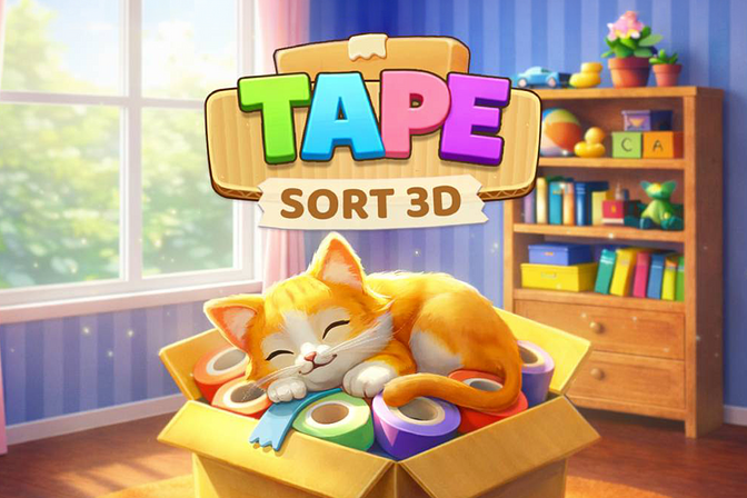 Tape Sort 3D