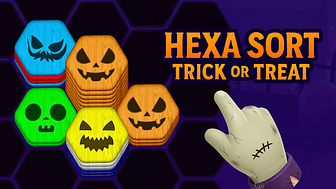 Hexa Sort: Trick or Treat