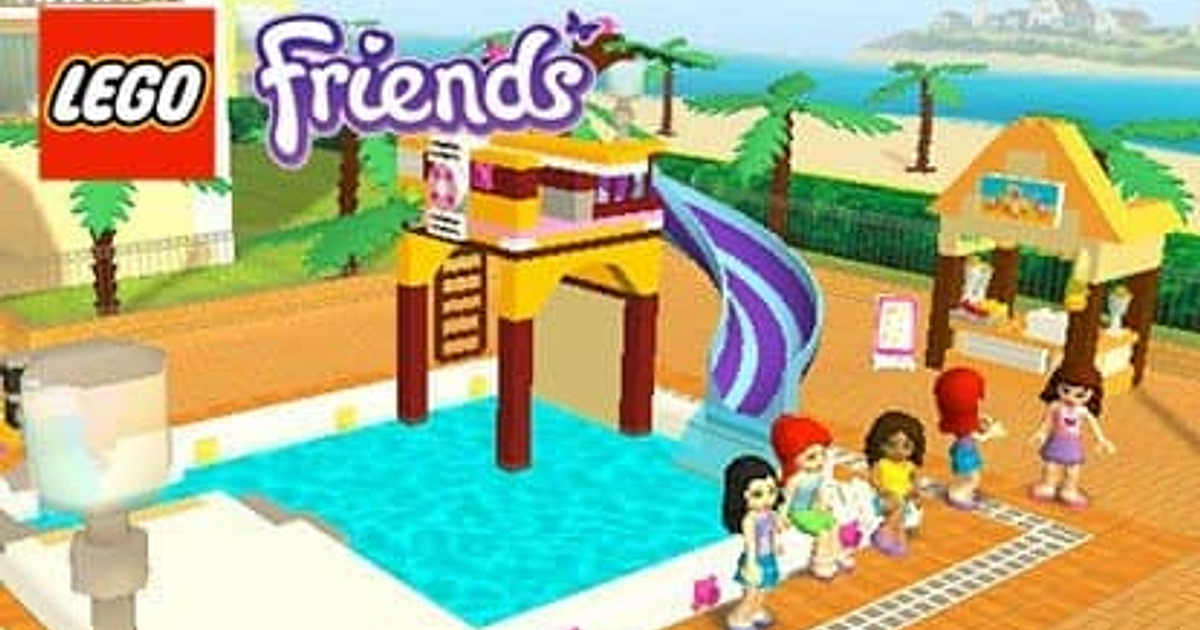 Friends: Pool Party - Gratis Onlinespil |